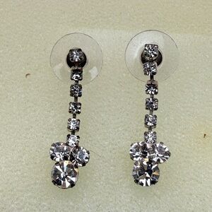 Elegant Silver Drop Earrings